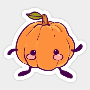 pumpkin junimo Sticker